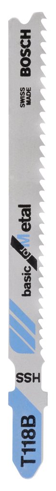 Bosch Ekonomik Seri Metal İçin T 118 B Dekupaj Testeresi Bıçağı - 100'Lü Paket