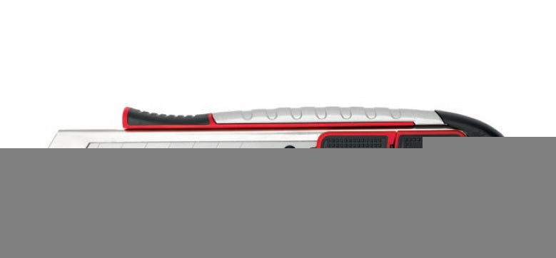 İzeltaş 14000005050 Pro Metal Gövde Emniyetli Otomatik Kilitlemeli Maket Bıçağı 18 mm